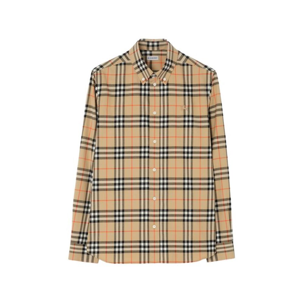 Burberry Neutrals Shirts Men